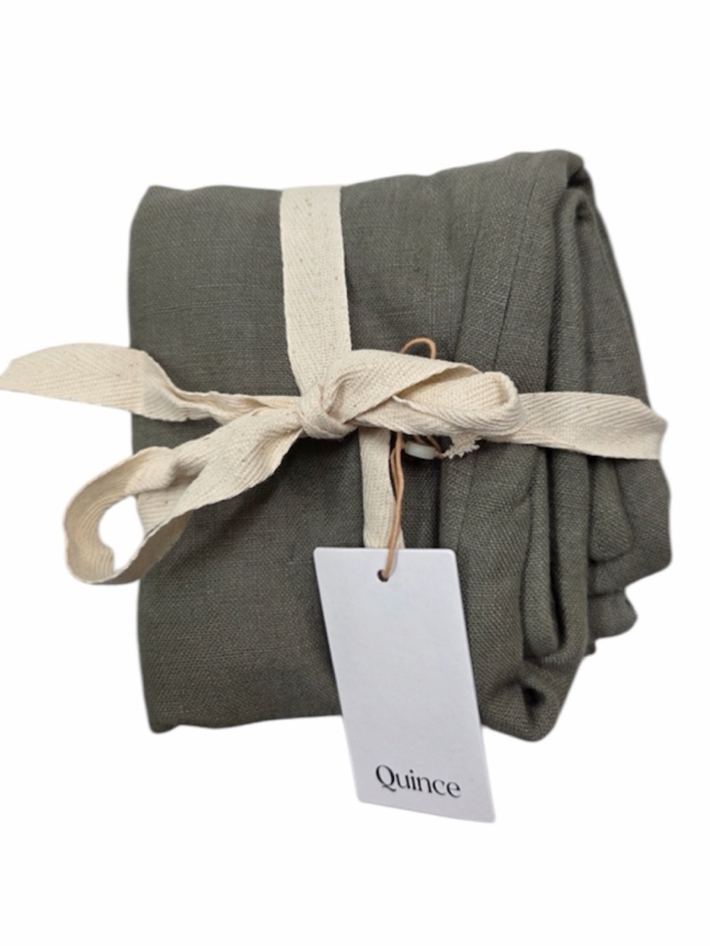 NWT QUINCE 12x18 Lumbar Pillow Cover Green 7423